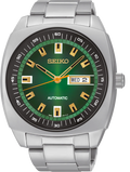 Seiko Recraft Automatic Watch Green Dial 43.5mm Stainless Steel – SNKM97