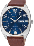 Seiko Recraft Automatic Watch Blue Dial 43.5mm Stainless Steel Case – SNKN37
