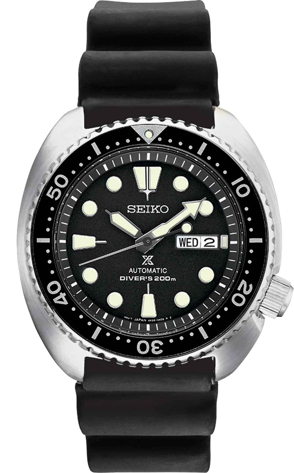 Seiko Prospex Diver’s Automatic Watch Black Dial 45mm Stainless Steel – SRPE93