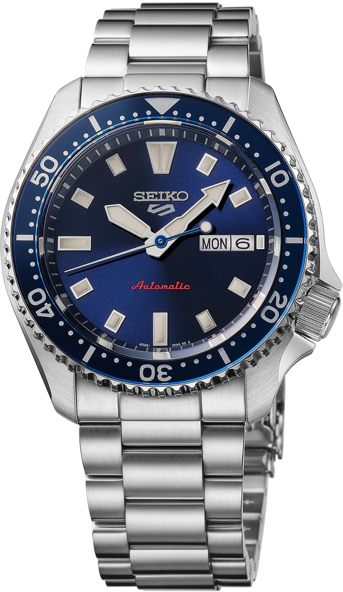 Seiko 5 Sports SKX Automatic Watch Blue Dial 42.5mm Stainless Steel – SRPL83